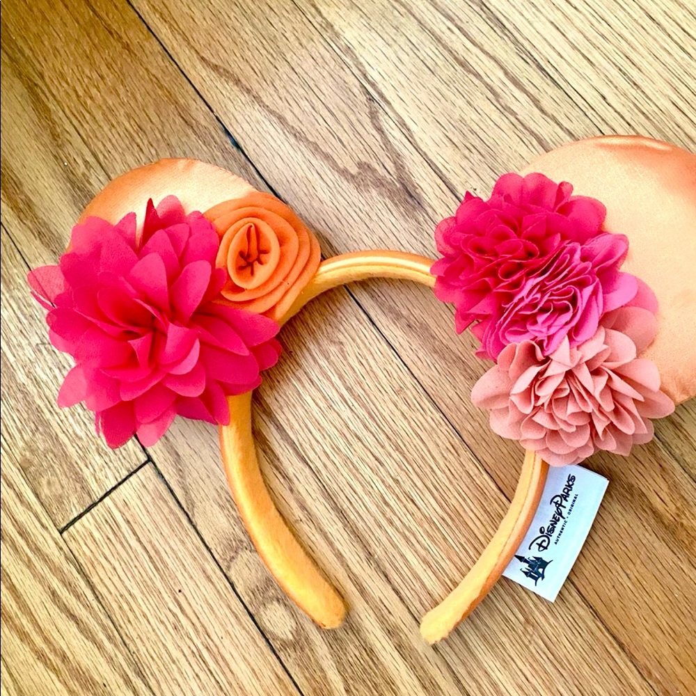 Disney Park Flower Minnie ears